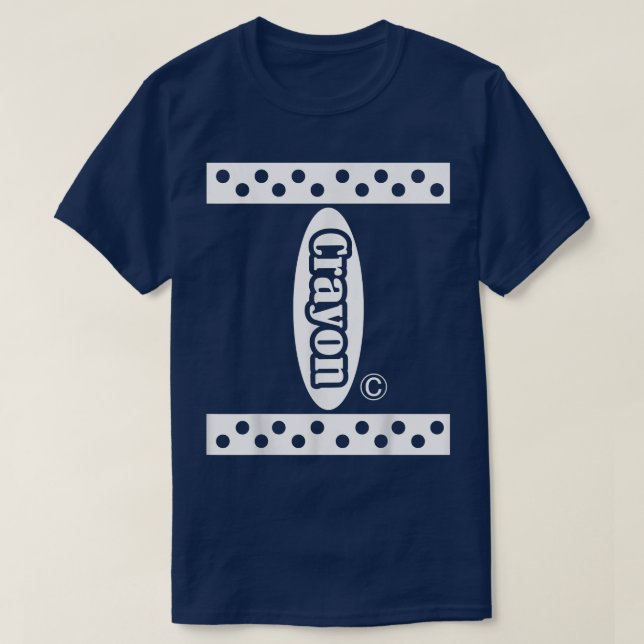 Black Crayon Bo Halloween Kostümcouple & Group & T-Shirt (Design vorne)