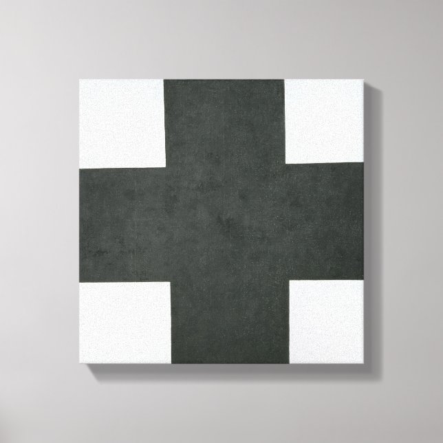 Black Cross, c.1923 Leinwanddruck (Vorderseite)