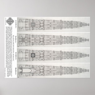 Black Cross Magic School Poster Nr. 1