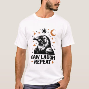 Black Crow F, Caw F, Funny Bird Tance Cool Gegenwa T-Shirt