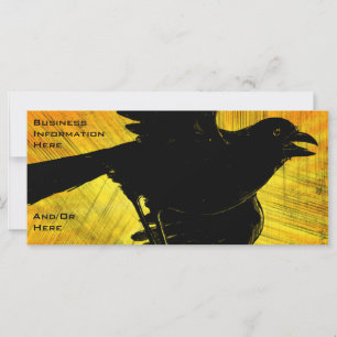 Black Crow Grunge 2012 Calendar Lesezeichen Rack C