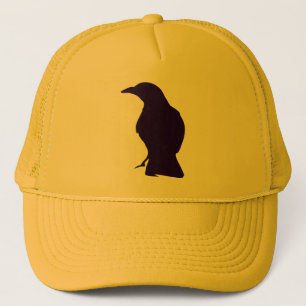 Black Crow Hat Truckerkappe