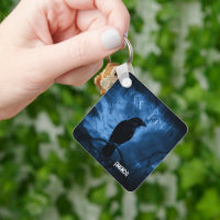 Black Crow mit Runen Dark Goth Style