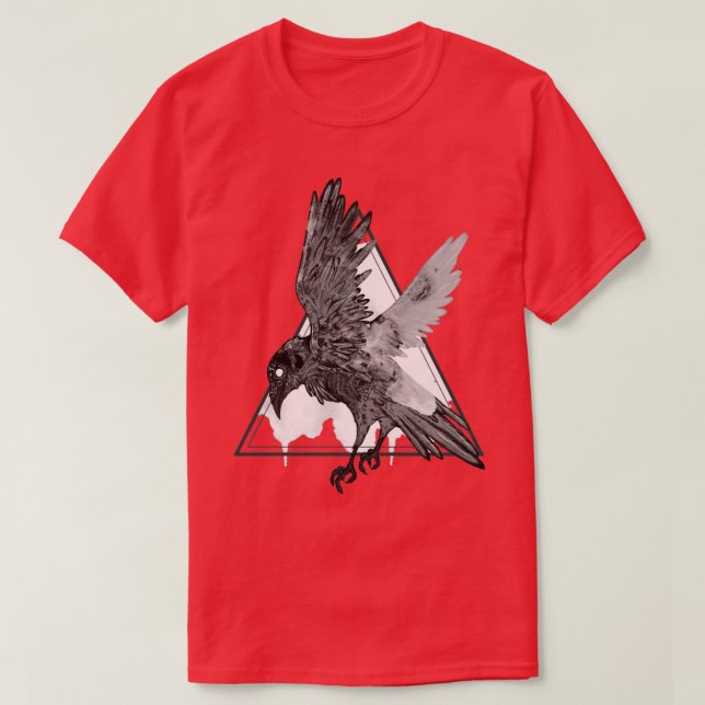 Black crow T-Shirt (Design vorne)