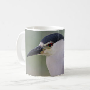 Black Crowned Night Heron Tasse