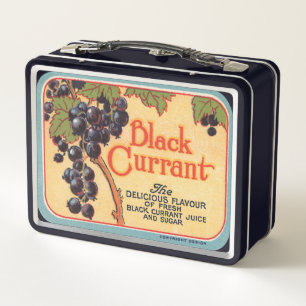 Black Currant Metall Brotdose