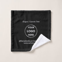 Black Custom Logo Texte Moderne Minimaliste Entrep