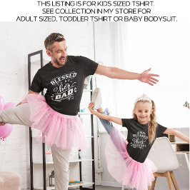 Black Daddy and Me Matching Vatertochter Kids T-Shirt
