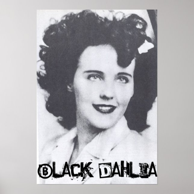 Black Dahlia Poster (Vorne)