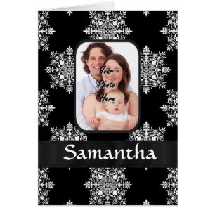 Black damas photo personnalisée