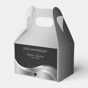 Black Damask Jubiläum Geschenkschachtel