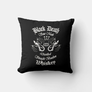 Black Death 777 - Bourbon Whiskey - Kissen