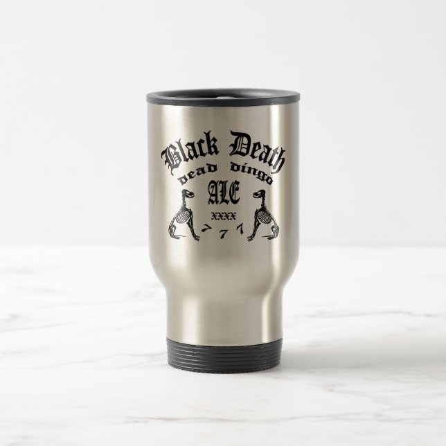 Black Death 777 - Dead Dingo Ale Reisebecher (Mittel)