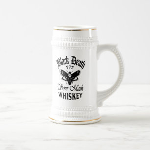 Black Death 777 - Deaths Head Whiskey Bierglas