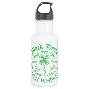 Black Death 777 - Honey Irish Whiskey Edelstahlflasche