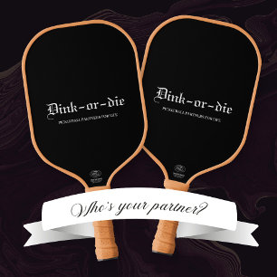 Black Dink oder die Pickleball Partners Paddel Schläger