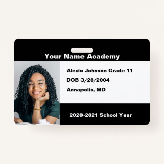 Black Do it's You self Custom Homeschoor Abzeichen Ausweis