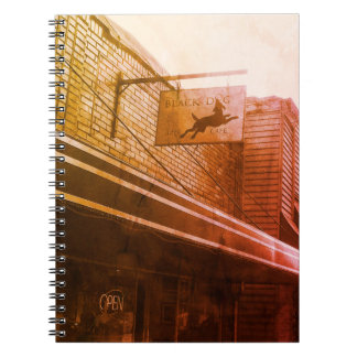 Black Dog Cafe notebook Notizblock