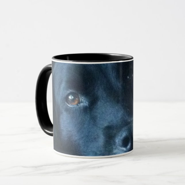 Black Dog Coffee Tasse (Vorderseite Links)