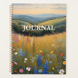 Black Dog Wildflower JOURNAL Planner Planer