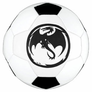 Black Dragon Fußballball Fußball