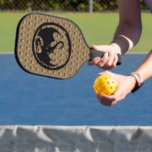 Black Dragon Gold Spiegelpaddel Pickleball Schläger