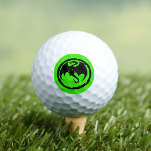 Black Dragon Green Bridgestone e6 balles de golf 1