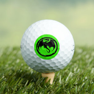 Black Dragon Green Titleist Pro V1 balles de golf