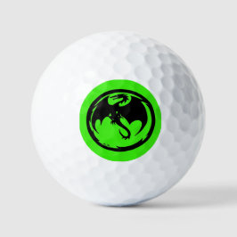 Black Dragon Green Wert Golfbälle 12pk