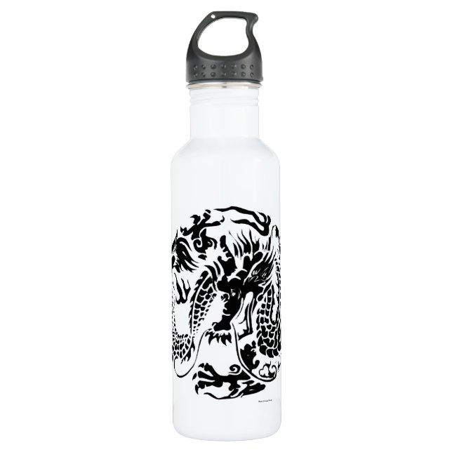Black Dragon Liberty Flasche Edelstahlflasche (Vorderseite)