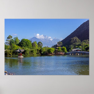 Black Dragon Pool - Yunnan, China Poster