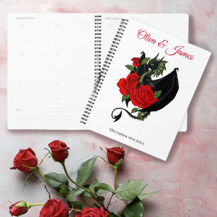 Black Dragon Rote Rosen Fantasy Wedding Planer