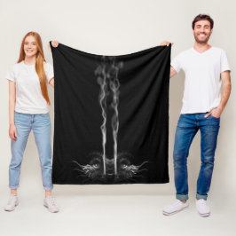 Black Dragon Smoke Fleecedecke