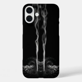 Black Dragon Smoke iPhone 16 Plus Hülle