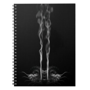 Black Dragon Smoke Notizblock