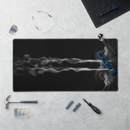 Black Dragon Smoke Schreibtischunterlage