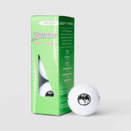 Black Dragon Srixon Soft Feel Golf Bälle 3 pk
