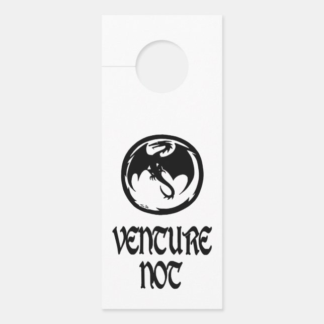 Black Dragon Venture Venture Pas affichette de por (Devant)