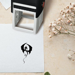 Black Dragon Wedding Permastempel