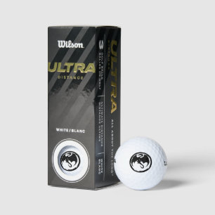 Black Dragon Wilson Ultra Golfbälle 3 pk