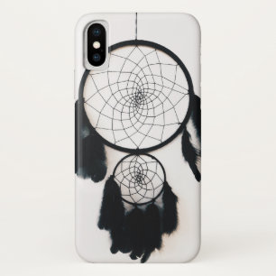 Black Dreamcatcher mit Feathers Case-Mate iPhone Hülle