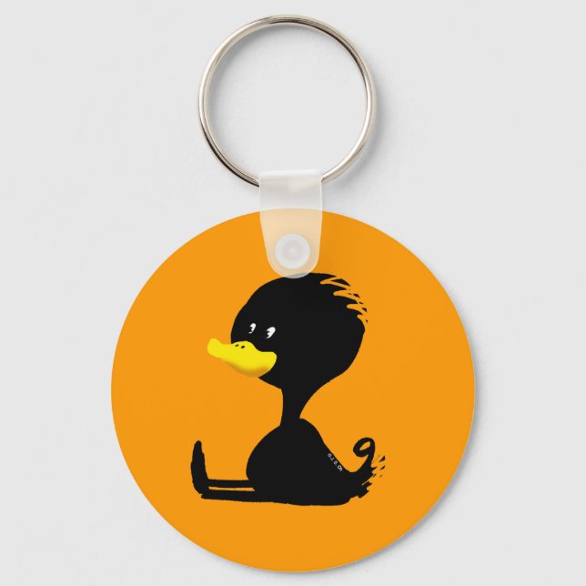 Black Ducky Schlüsselanhänger (Vorderseite)