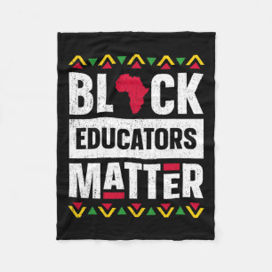 Black Educators Problem Teacher Black History Mont Fleecedecke