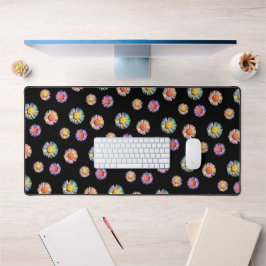 Black Elegant & Colorful Classy Floral Boho Daisy