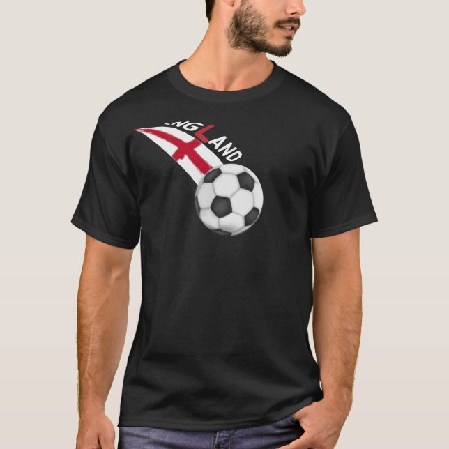 Black England T - Shirt. 02 T-Shirt (Vorderseite)