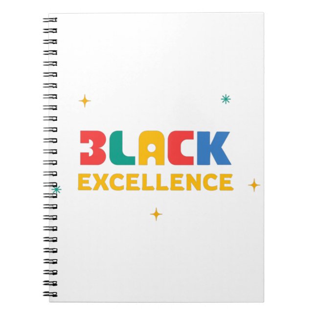 Black Excellence Notizblock (Vorderseite)