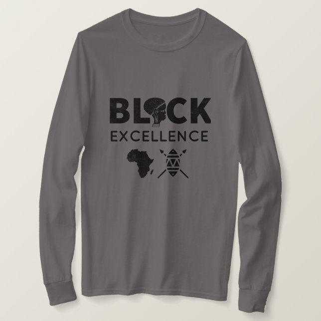 Black Excellence T - Shirt (Design vorne)