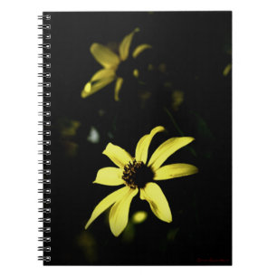 Black Eyed Susan Flowered Carnet Journal