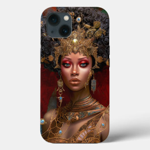 Black Fairy Queen Red Gold Faiasy Fantasy Art Case-Mate iPhone Hülle