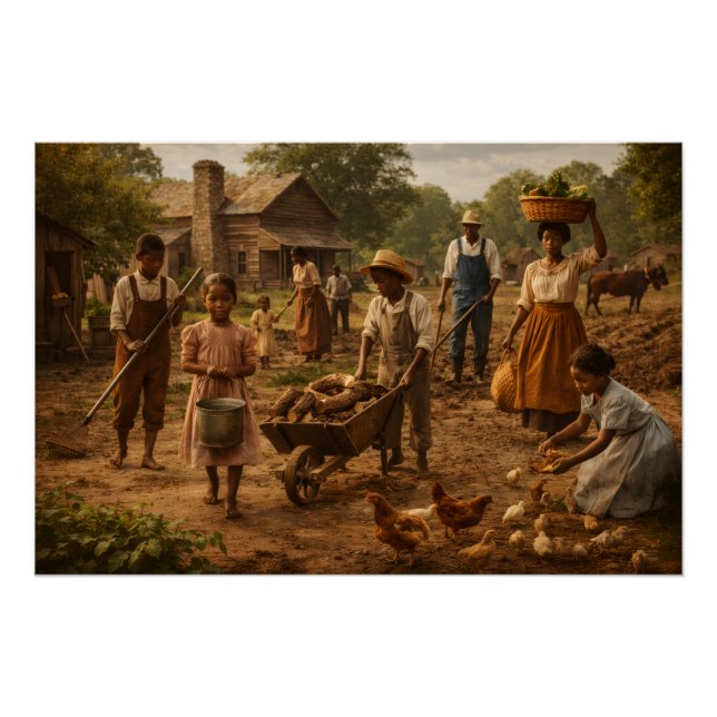 Black Farm Family Series 1 Poster (Vorderseite)